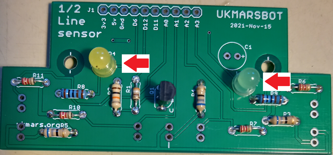 Line Sensor Assemblies - UKMARS
